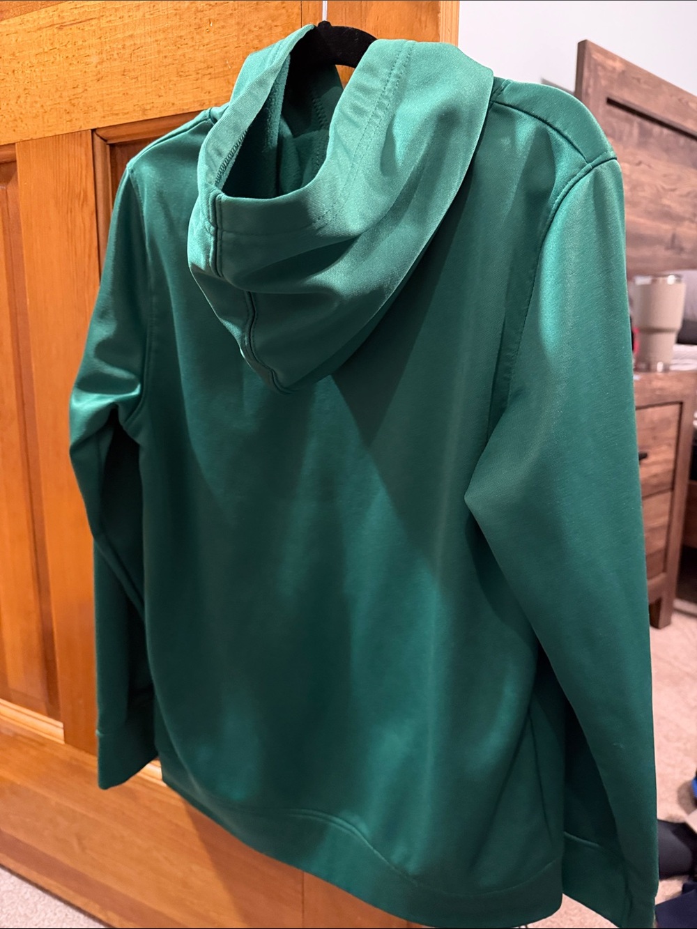 NBA Boston Celtics Green Kids Hoodie with Front Logo - Picture 2 of 2
